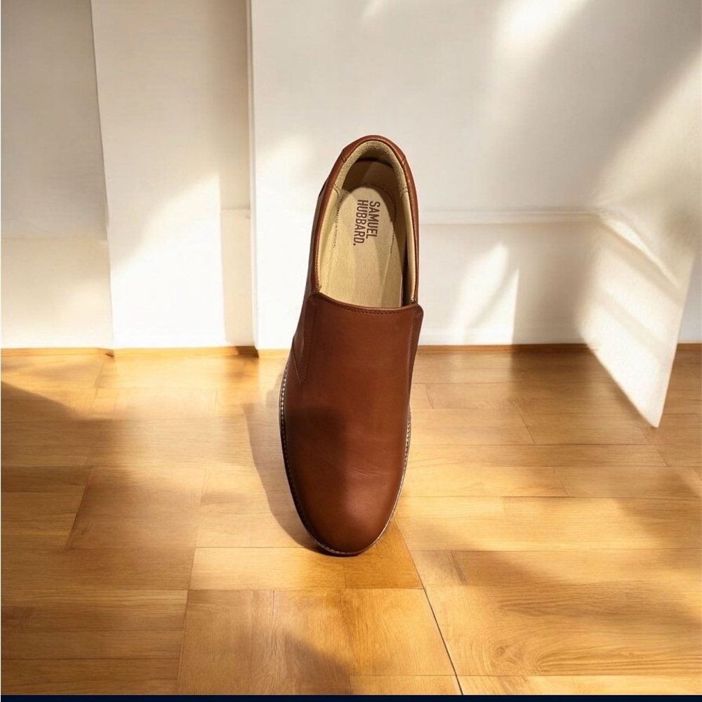 Sandler Men's Classic Brown Leather Loafers
